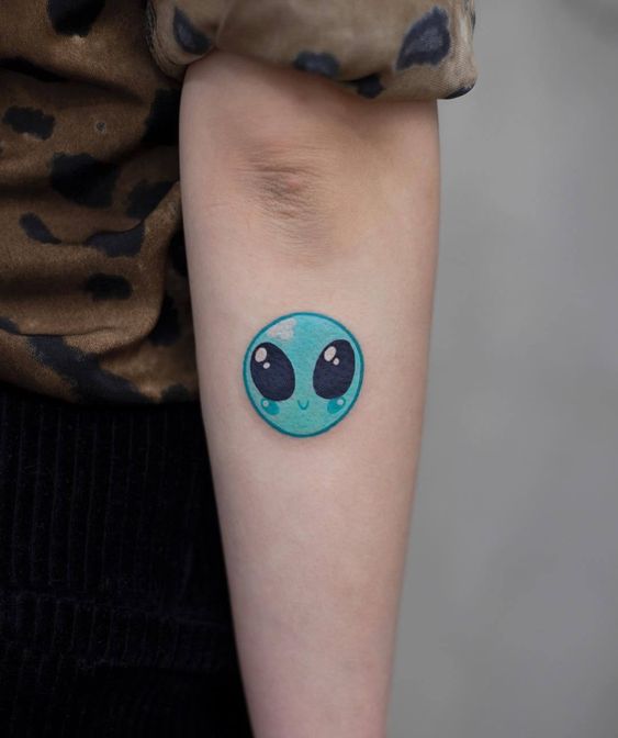 Alien tattoos