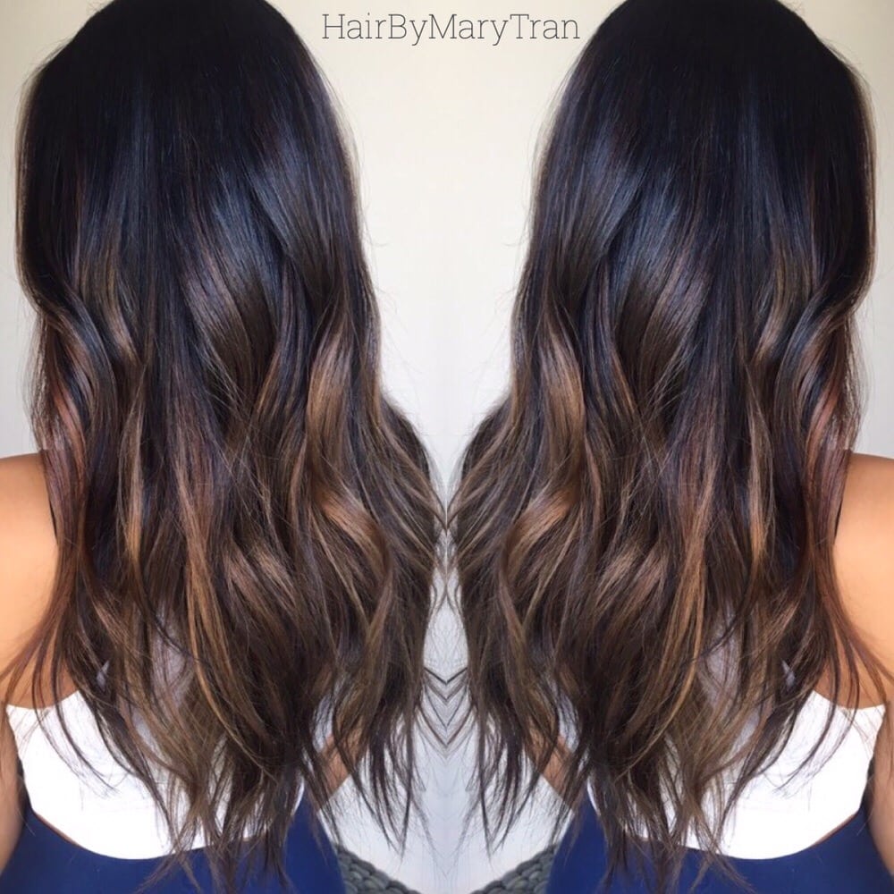 ombre Asian hair