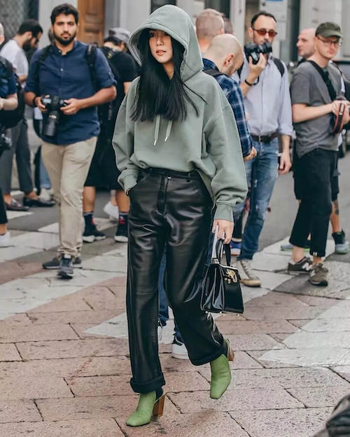 Leather Pants Outfit Ideas