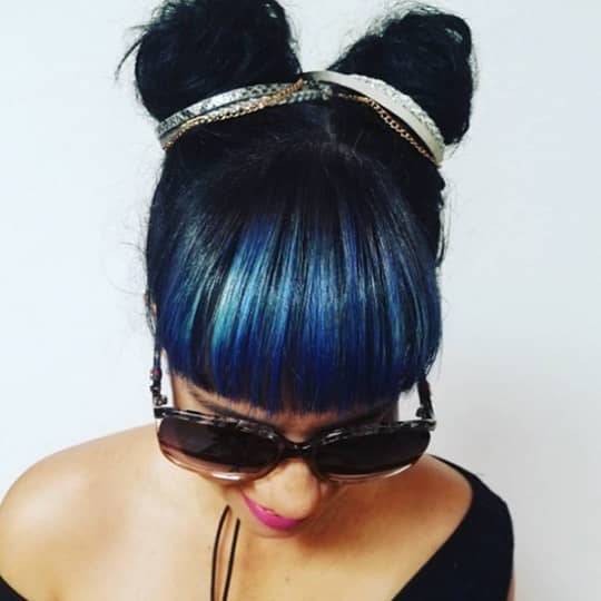 2 bun hairstyles black hair