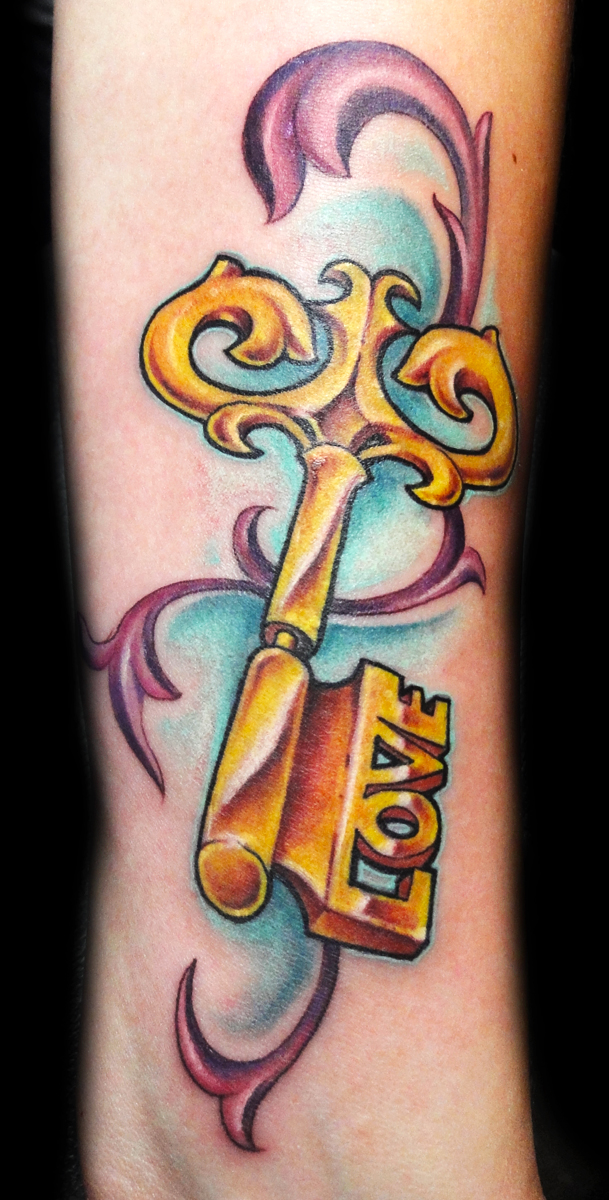 key tattoos for females