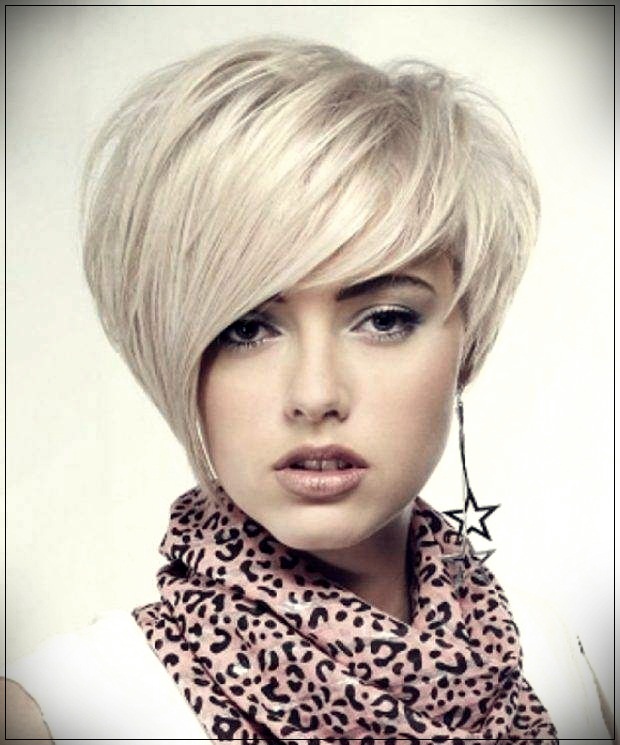 short haircuts with bangs