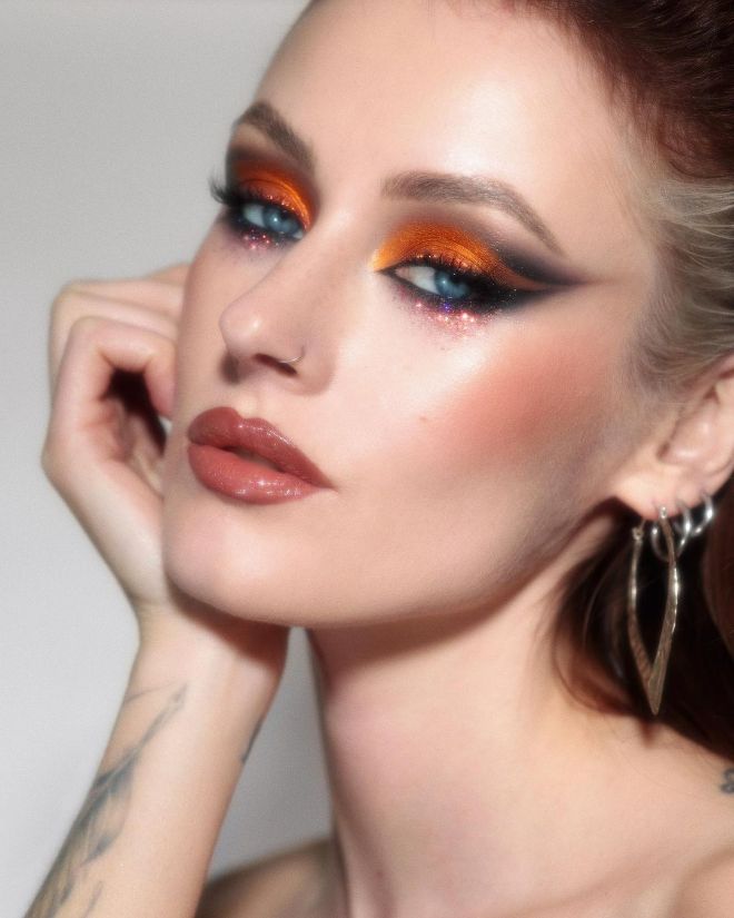 makeup ideas for black dress