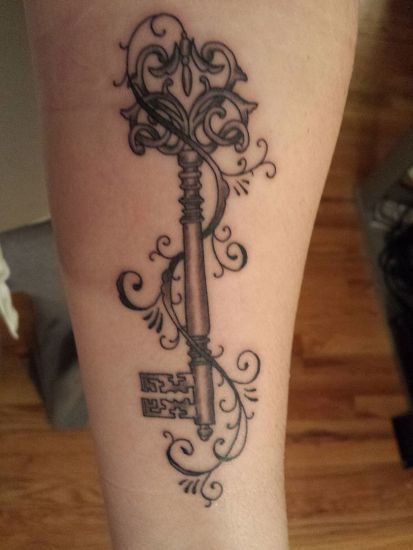 key tattoos for females
