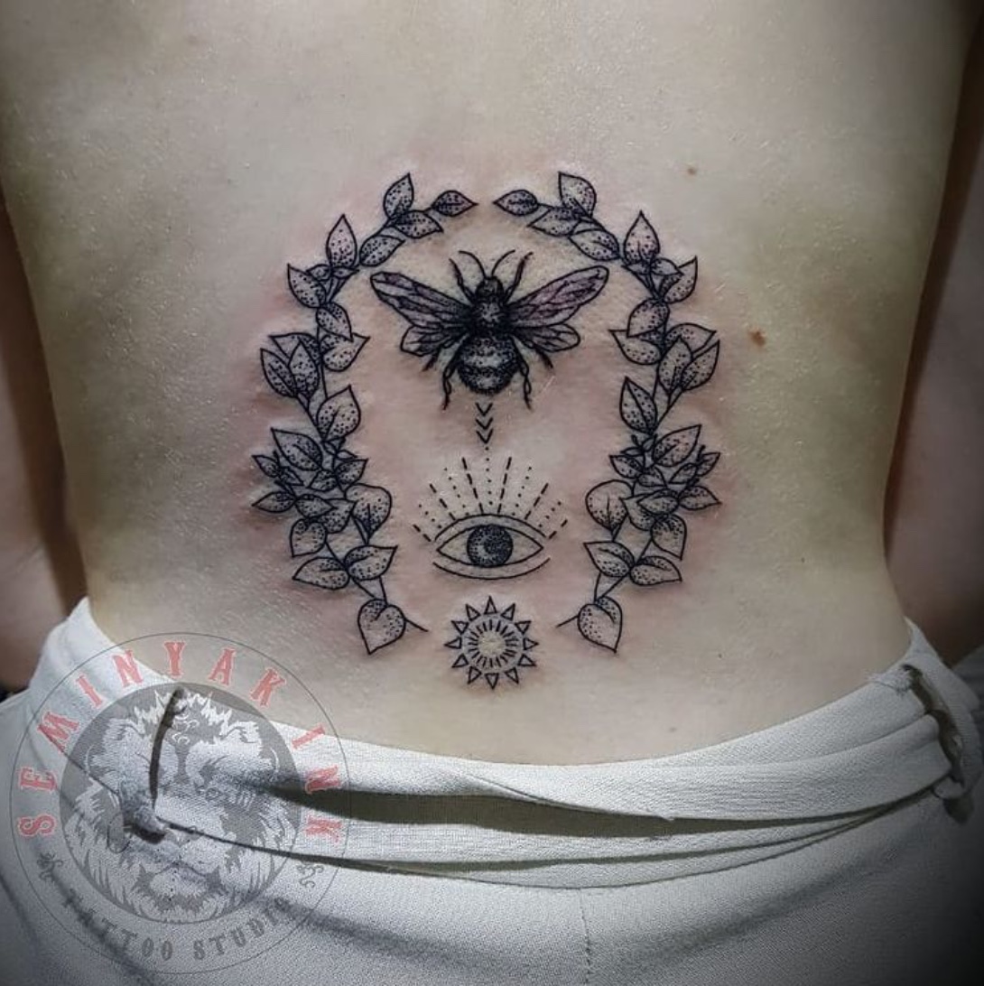 lower back tattoos for women