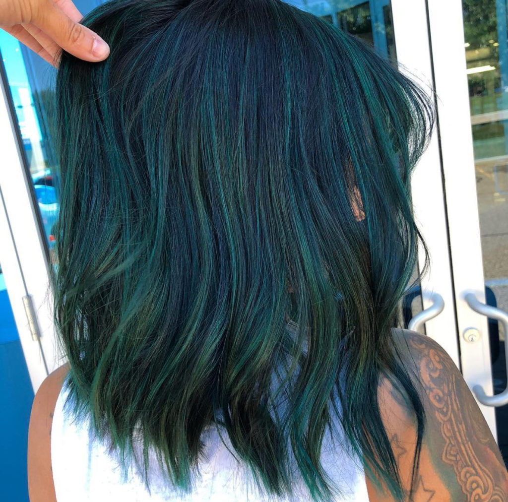 soft black hair color ideas