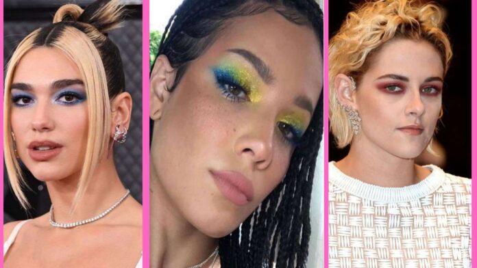 Banner Colorful Eyeshadow Looks