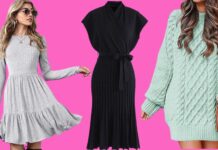 These 21 Knit Dresses Can Make Your Fall Season Exciting Knit Dresses