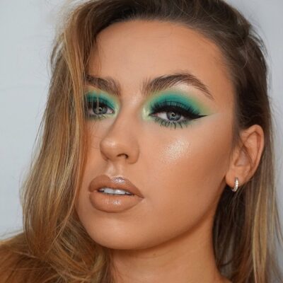 green eyeshadow looks