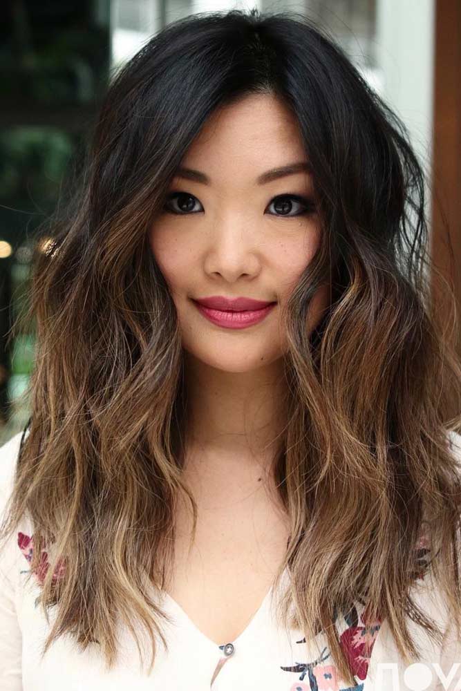 ombre Asian hair