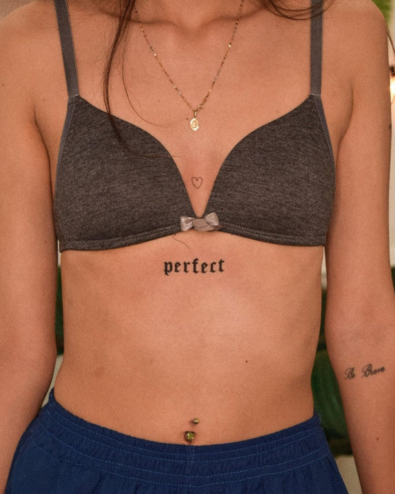 chest tattoos for women